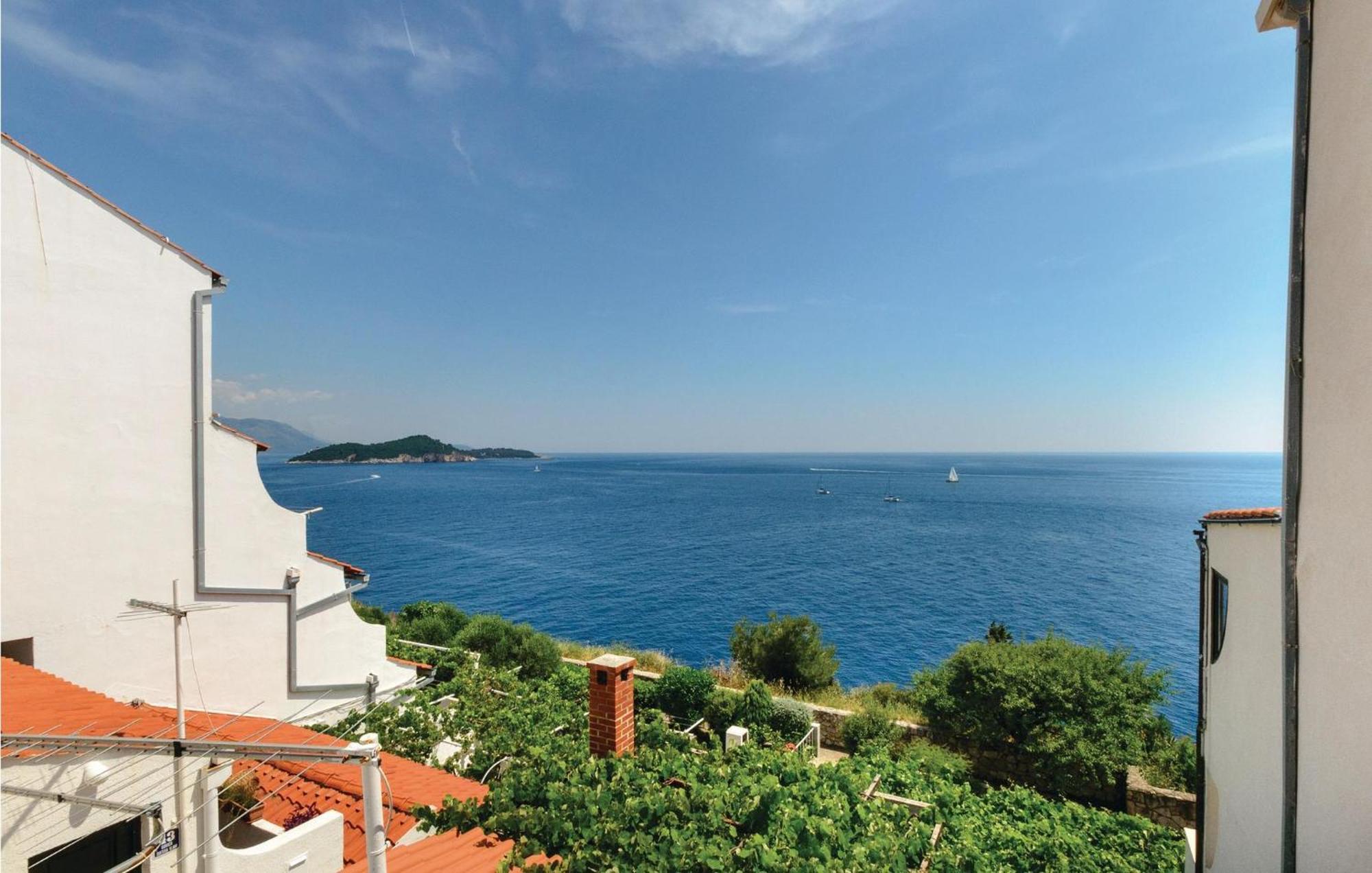 Cozy Apartment In Dubrovnik With House Sea View Kültér fotó